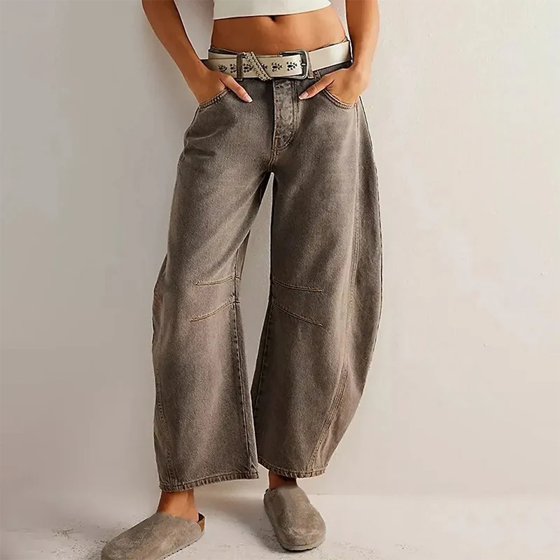 Baggy Women's Jeans | High Waist Relaxed Fit Denim 7