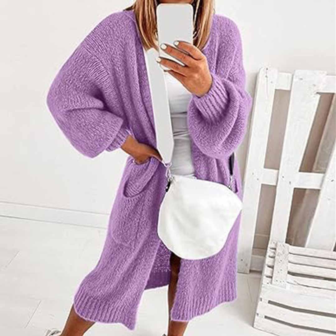 Drune | Women's Long Comfy Cardigan 11