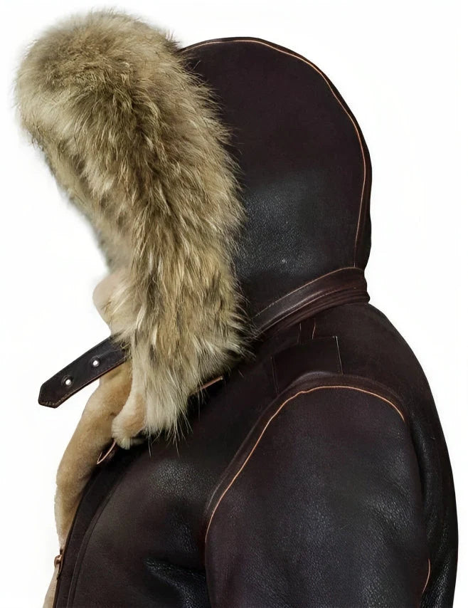 Men's Plush-Lined Winter Jacket | Men's Winter Coat with Hood 3