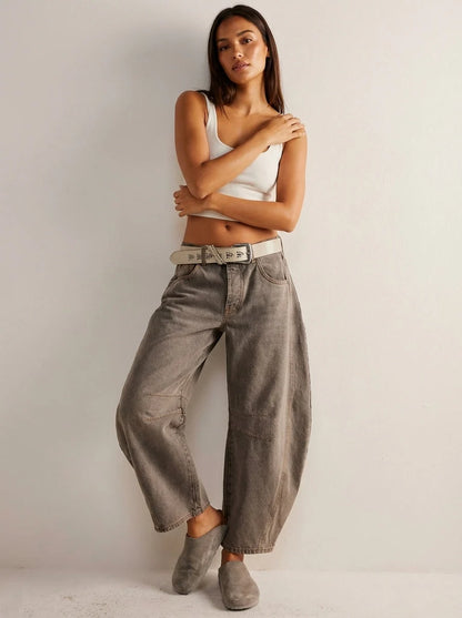 Baggy Women's Jeans | High Waist Relaxed Fit Denim 6