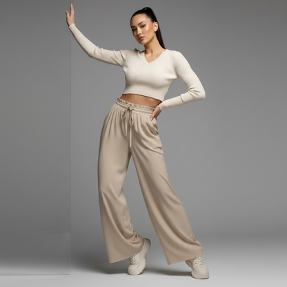 Elegant Leisure Trousers | Women's Trousers for Comfort