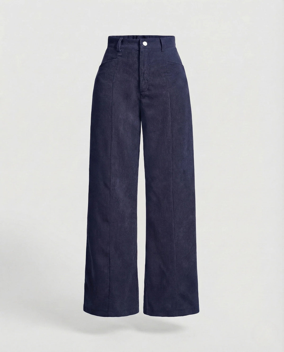 Corduroy Wide-Leg Trousers | Women's High-Waisted Pants 11