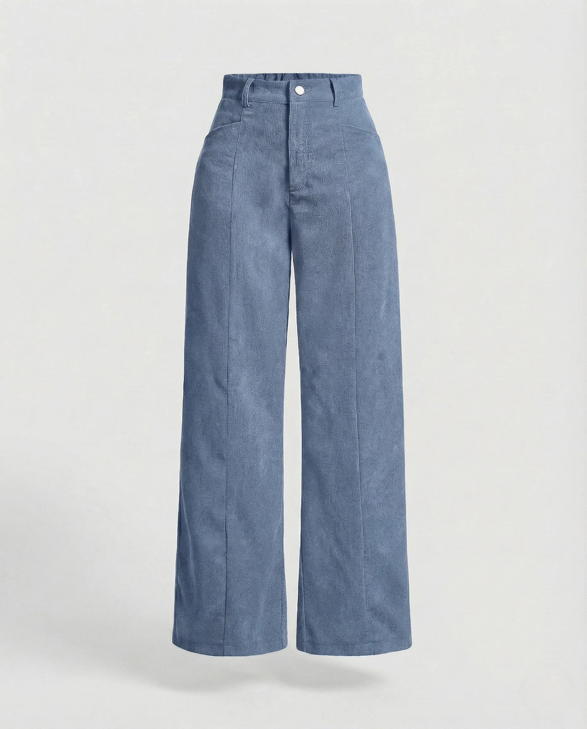 Corduroy Wide-Leg Trousers | Women's High-Waisted Pants 9