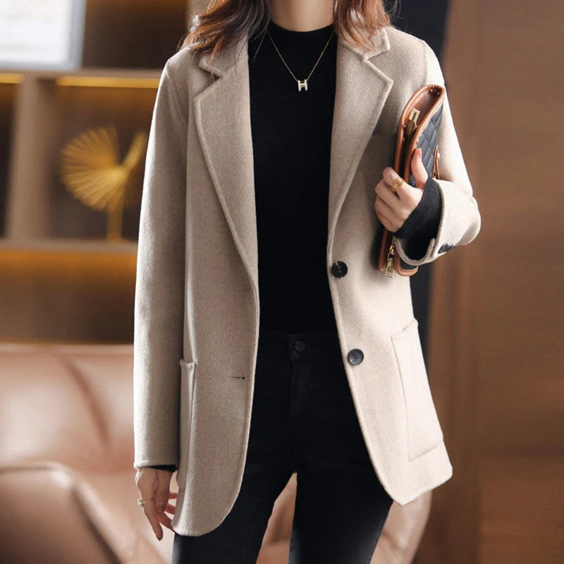 Divine Allure Coat | Wool-Blend Overcoat Women 1