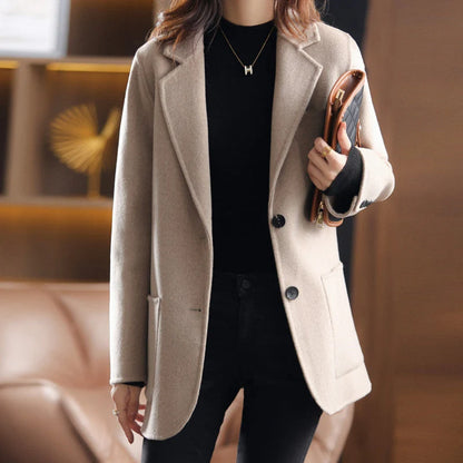 Divine Allure Coat | Wool-Blend Overcoat Women 1