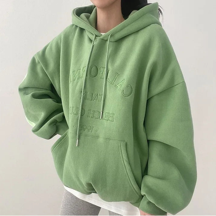 Drune | Oversized Women's Embroidered Hoodie 0