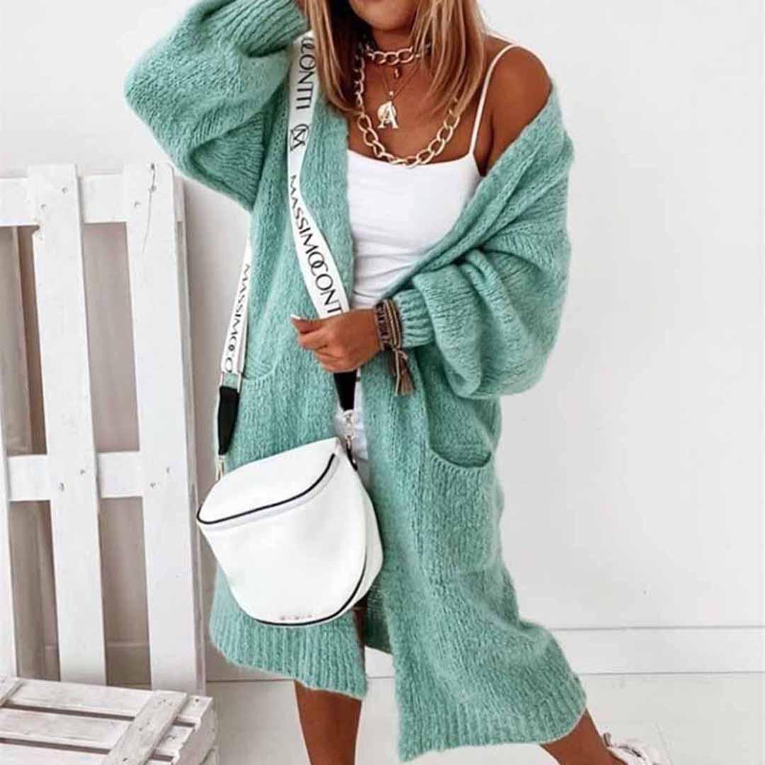 Drune | Women's Long Comfy Cardigan 10