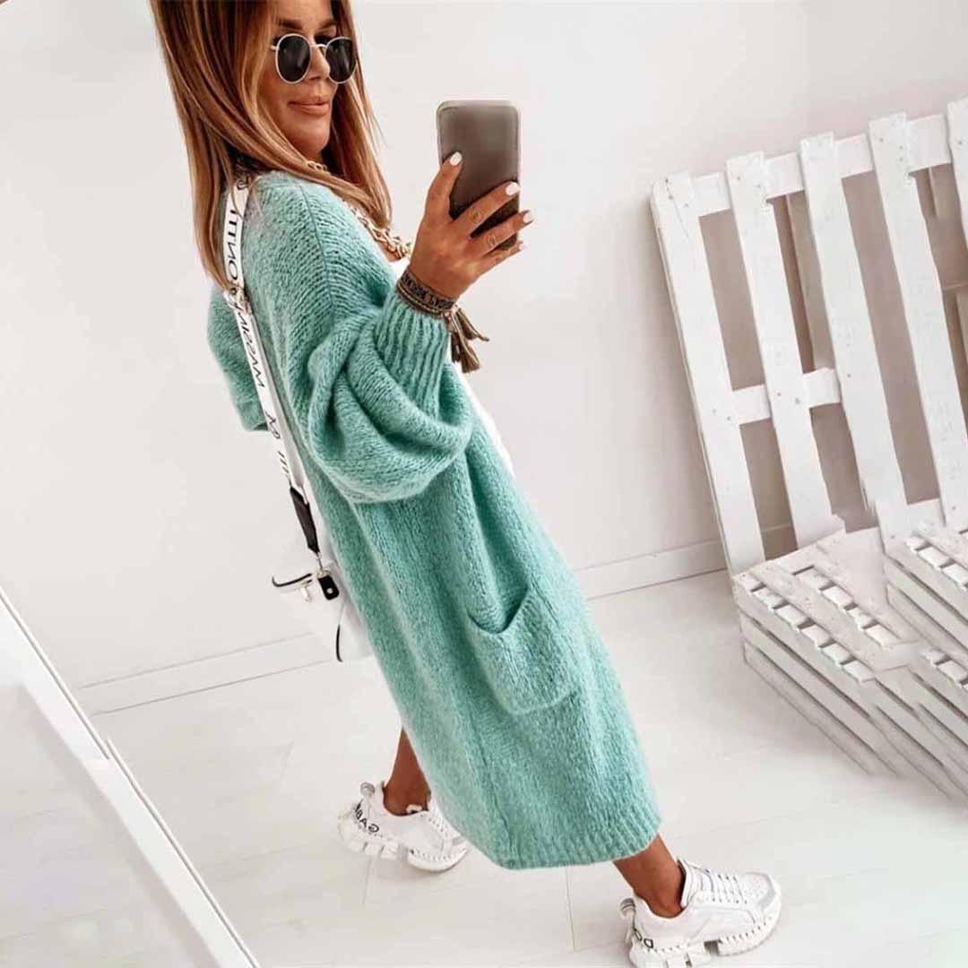 Drune | Women's Long Comfy Cardigan 6
