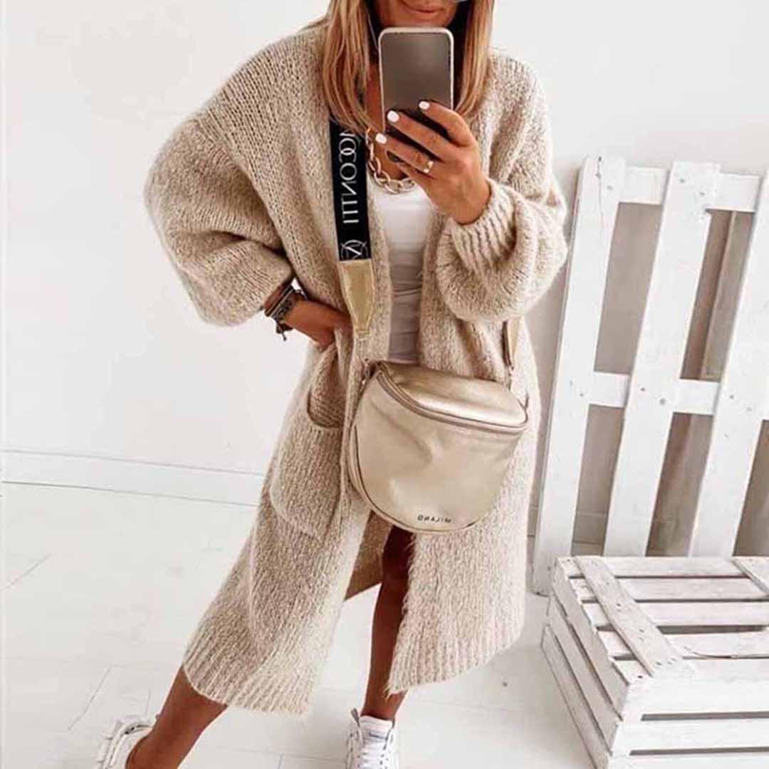 Drune | Women's Long Comfy Cardigan 9