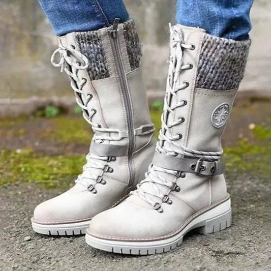 Drune | Women's Warm Knee-High Snow Boots 0