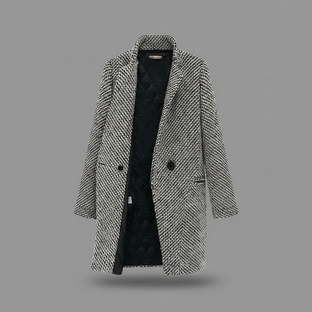 Elegant Wool Coat | Women's Long Winter Coat