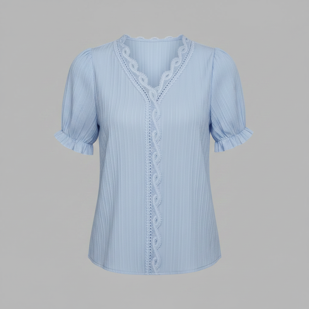 White Puff Sleeve Blouse | Women's Summer Top