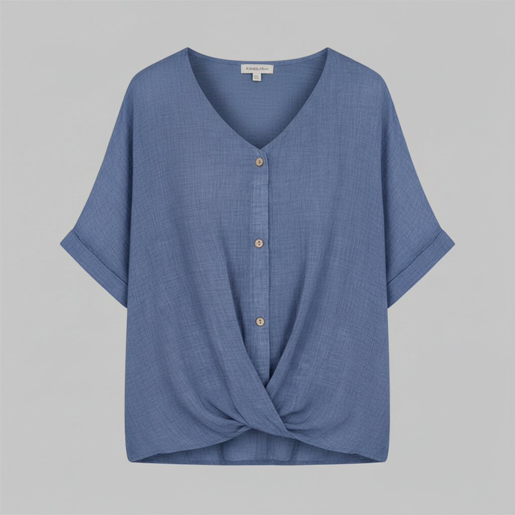 Elegant V-Neck Long Sleeve Blouse | Women's Fashion Top