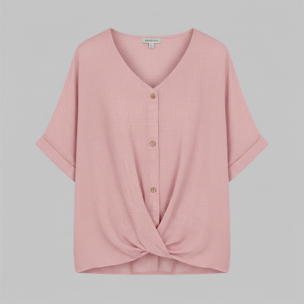 Elegant V-Neck Long Sleeve Blouse | Women's Fashion Top