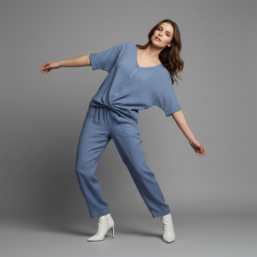 Elegant V-Neck Long Sleeve Blouse | Women's Fashion Top