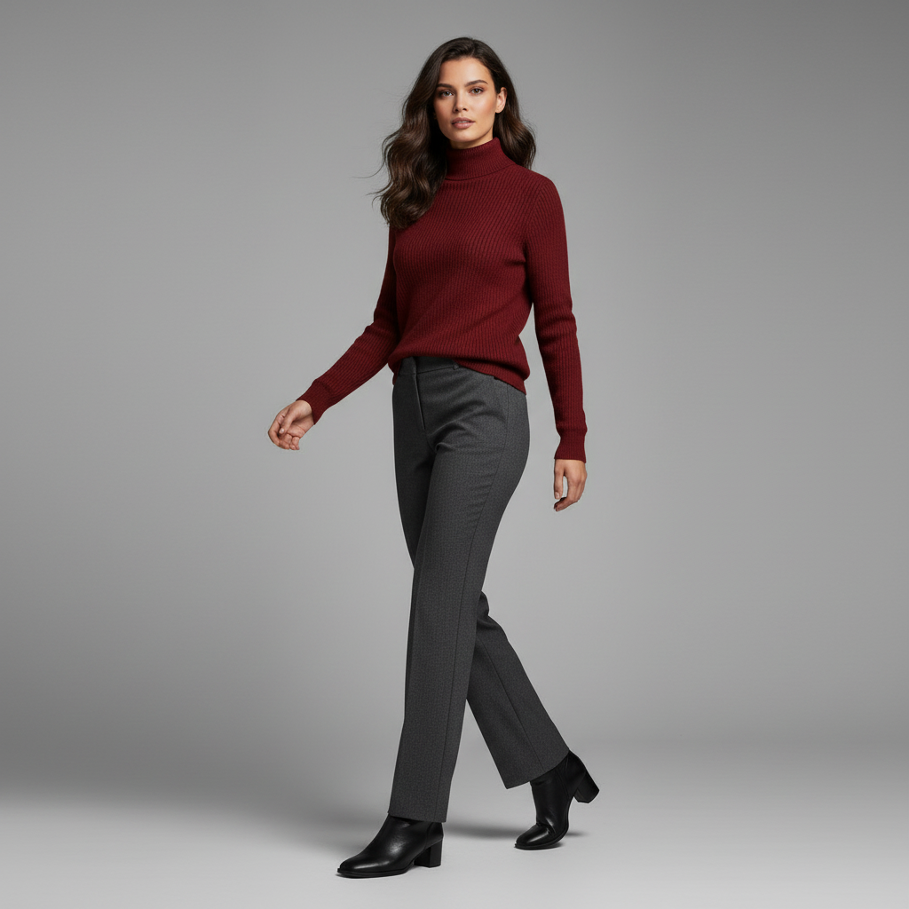 Elegant Women's Sweater | Timeless Comfort Fashion Knit Top