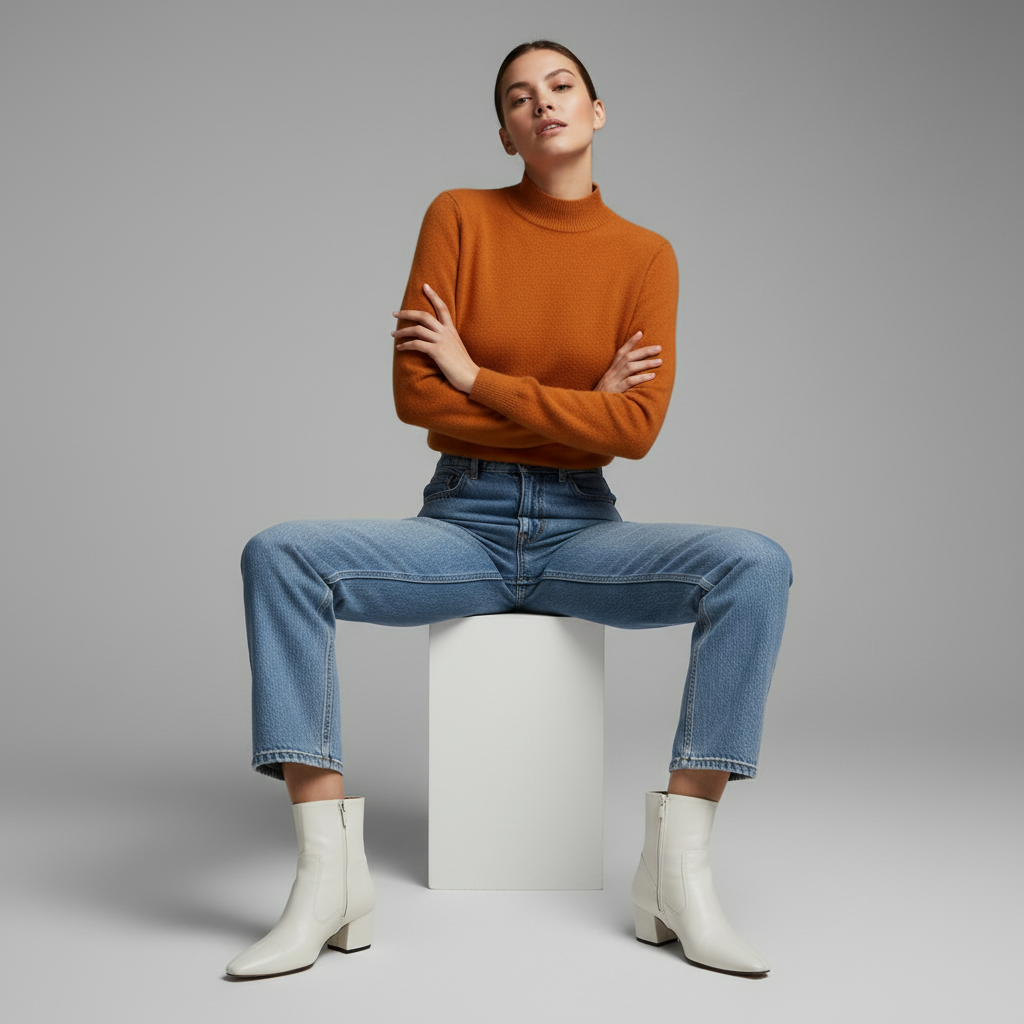 Elegant Women's Sweater | Timeless Comfort Fashion Knit Top