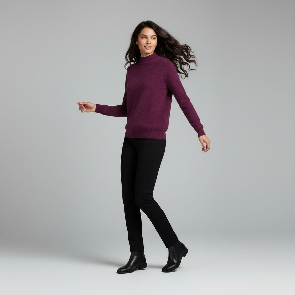 Elegant Women's Sweater | Timeless Comfort Fashion Knit Top