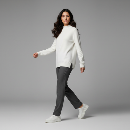 Elegant Women's Sweater | Timeless Comfort Fashion Knit Top