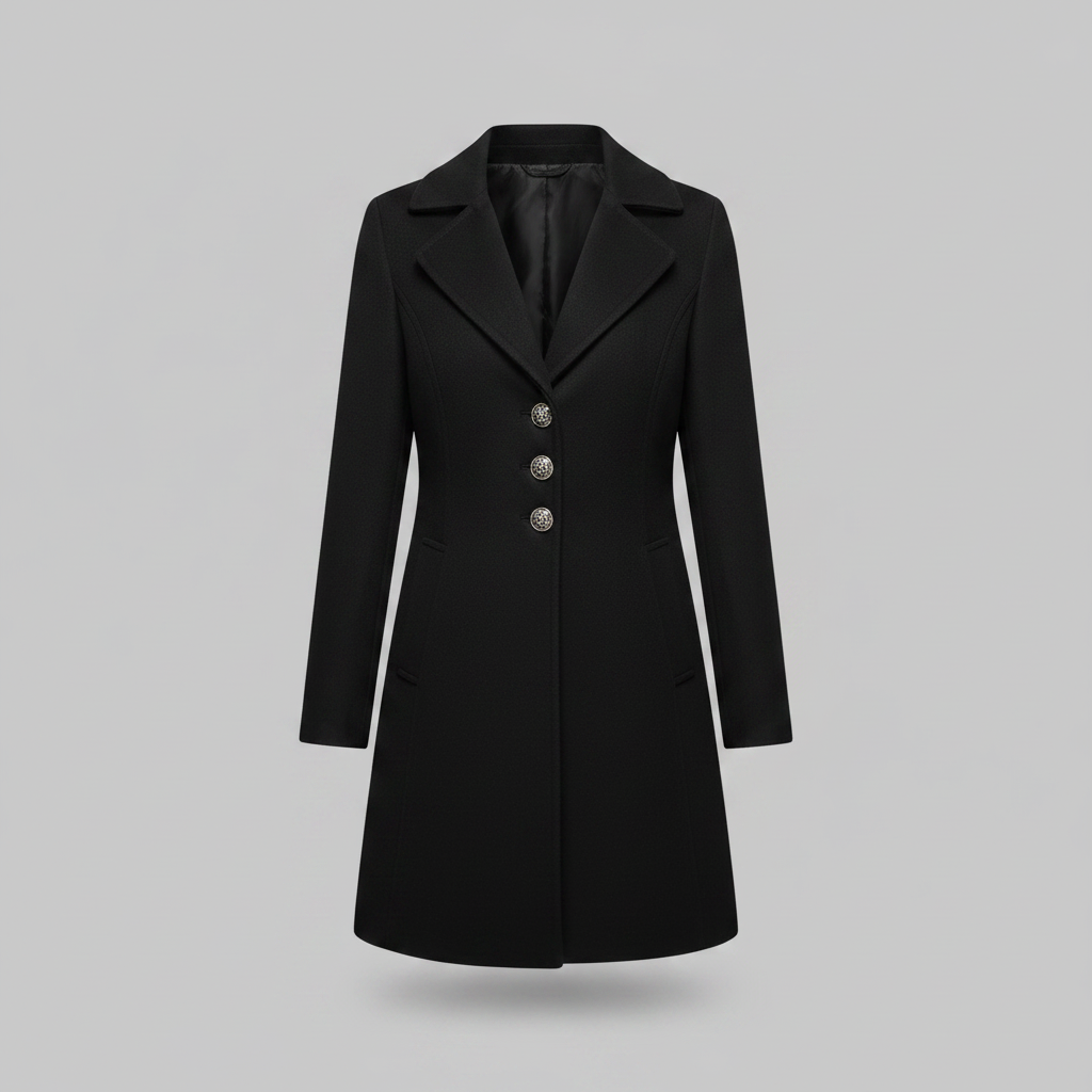 Elegant Wool Coat | Women's Winter Outerwear