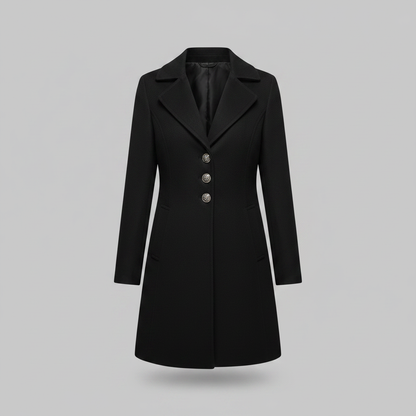 Elegant Wool Coat | Women's Winter Outerwear