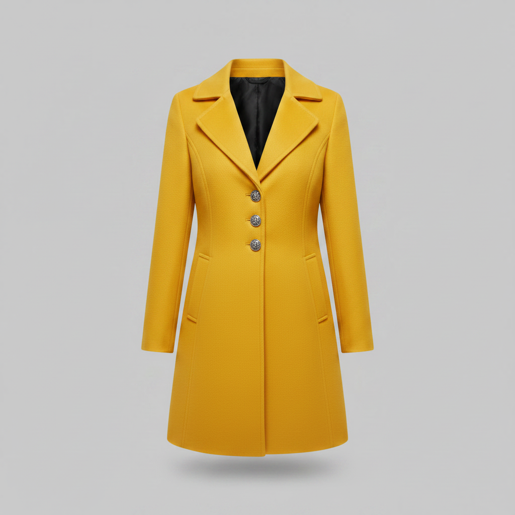 Elegant Wool Coat | Women's Winter Outerwear
