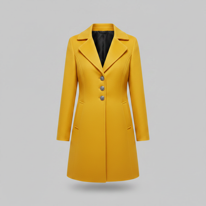 Elegant Wool Coat | Women's Winter Outerwear