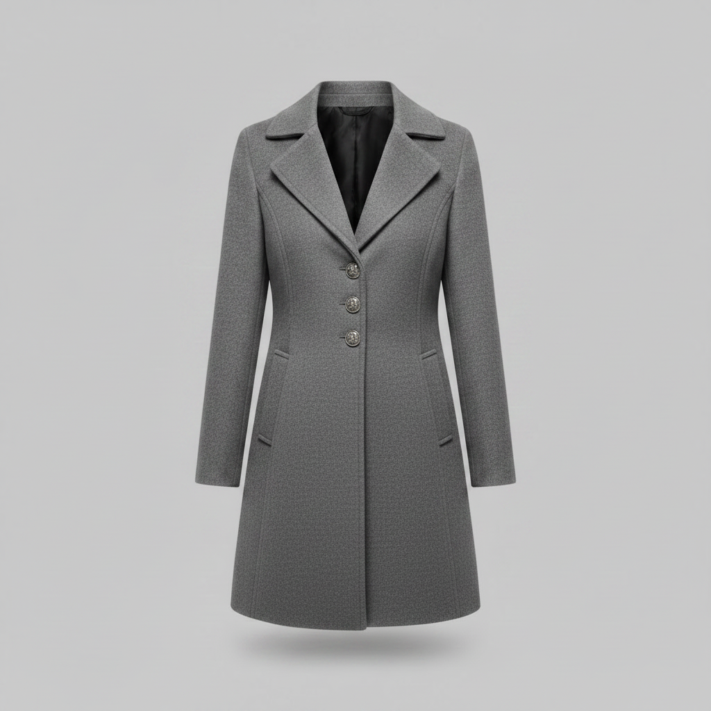 Elegant Wool Coat | Women's Winter Outerwear