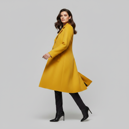 Elegant Wool Coat | Women's Winter Outerwear