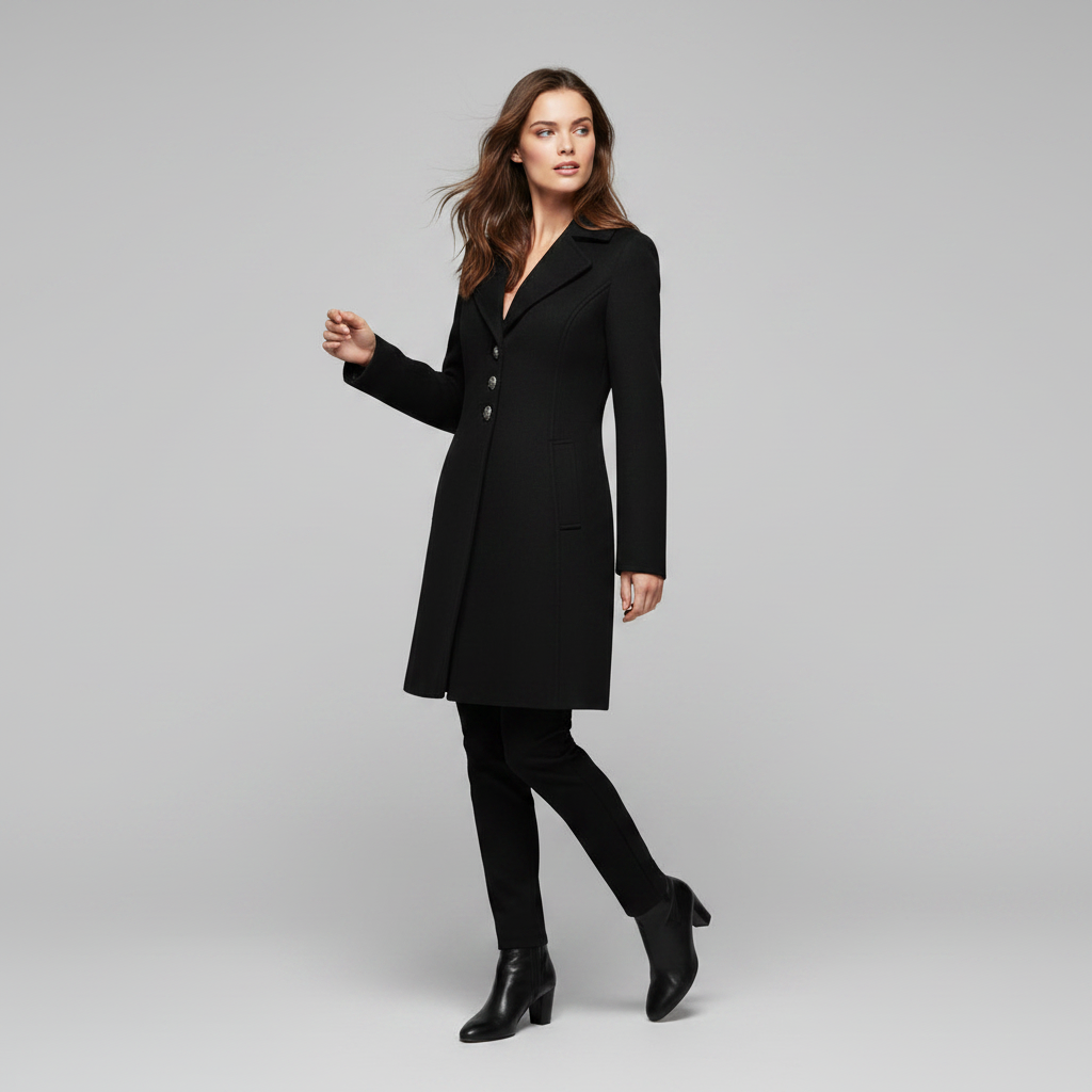 Elegant Wool Coat | Women's Winter Outerwear