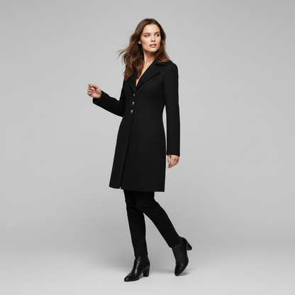 Elegant Wool Coat | Women's Winter Outerwear