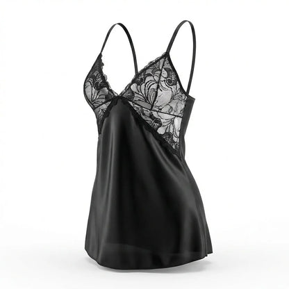 Lace Trim Chemise | Women's Sexy Nightwear Sleepwear 0
