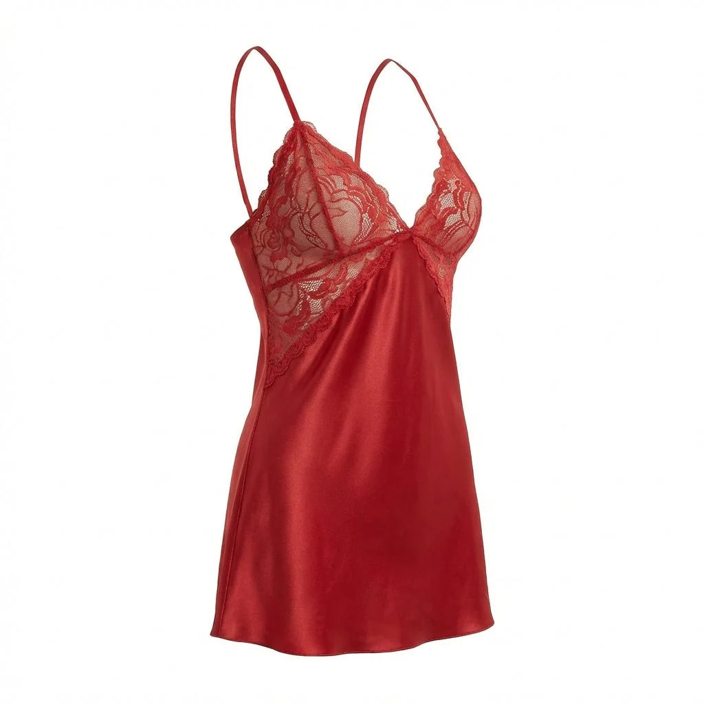 Lace Trim Chemise | Women's Sexy Nightwear Sleepwear 6