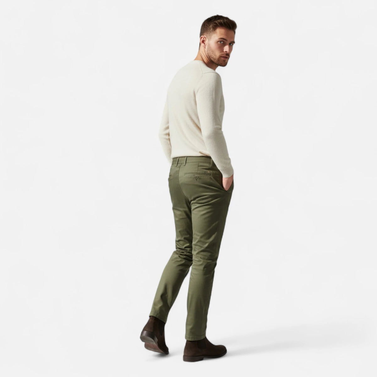 Men's Chinos Smart Casual Tailored Fit | Chino Pants 2