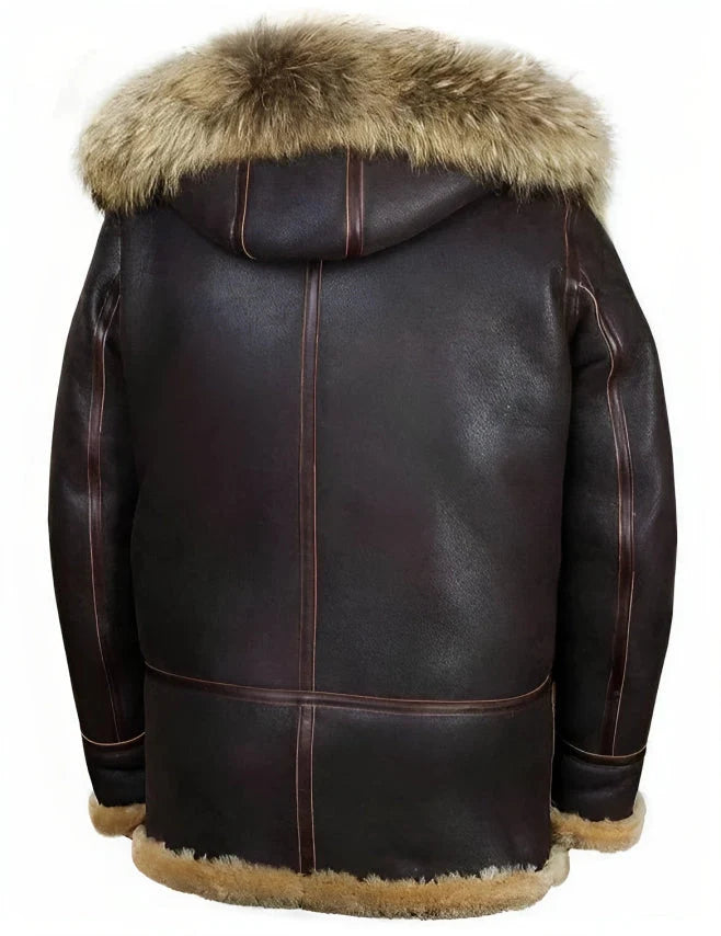 Men's Plush-Lined Winter Jacket | Men's Winter Coat with Hood 2