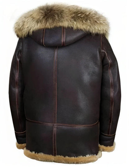 Men's Plush-Lined Winter Jacket | Men's Winter Coat with Hood 2