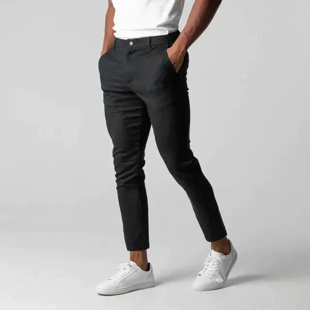 Men's Slim Fit Chinos | Casual Trousers for Everyday Wear 0