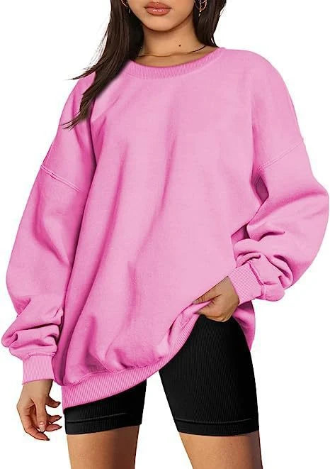 Oversized Sweater Women Soft Cotton Blend Casual 0