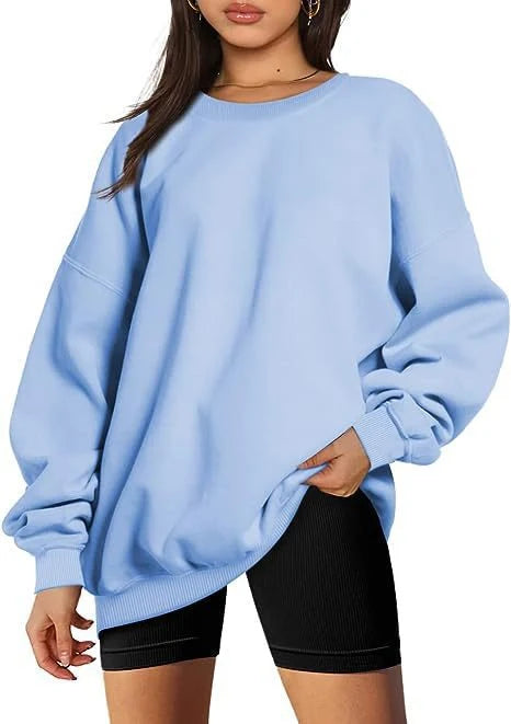 Oversized Sweater Women Soft Cotton Blend Casual 10