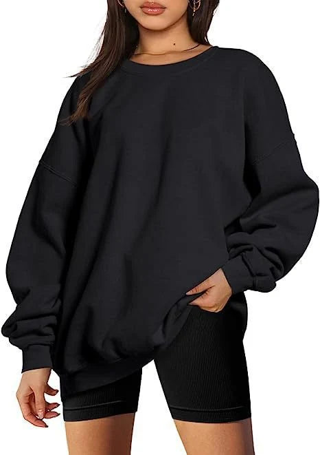 Oversized Sweater Women Soft Cotton Blend Casual 12
