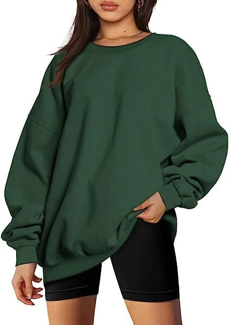 Oversized Sweater Women Soft Cotton Blend Casual 6