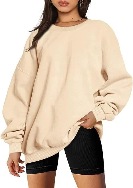 Oversized Sweater Women Soft Cotton Blend Casual 8