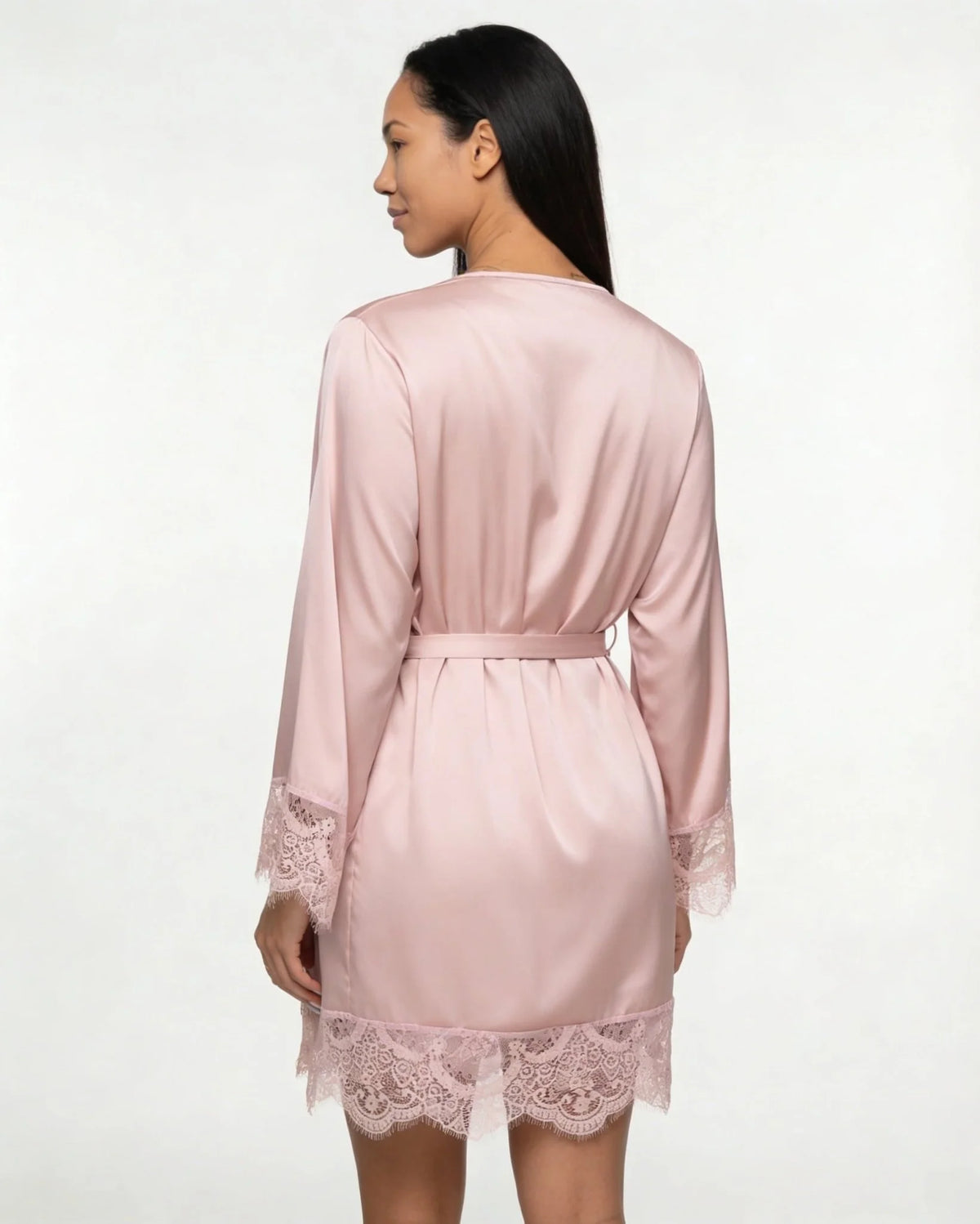 Satin Chemise and Robe Set | Women's Sleepwear Pajamas 3