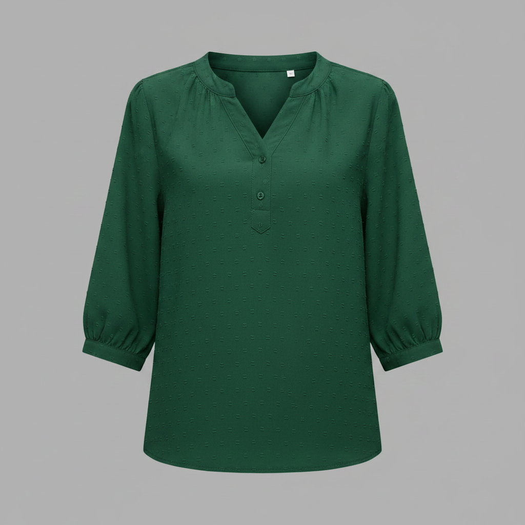 Silky Patchwork Women's Blouse | Versatile Summer Top