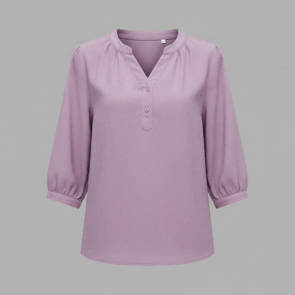 Silky Patchwork Women's Blouse | Versatile Summer Top