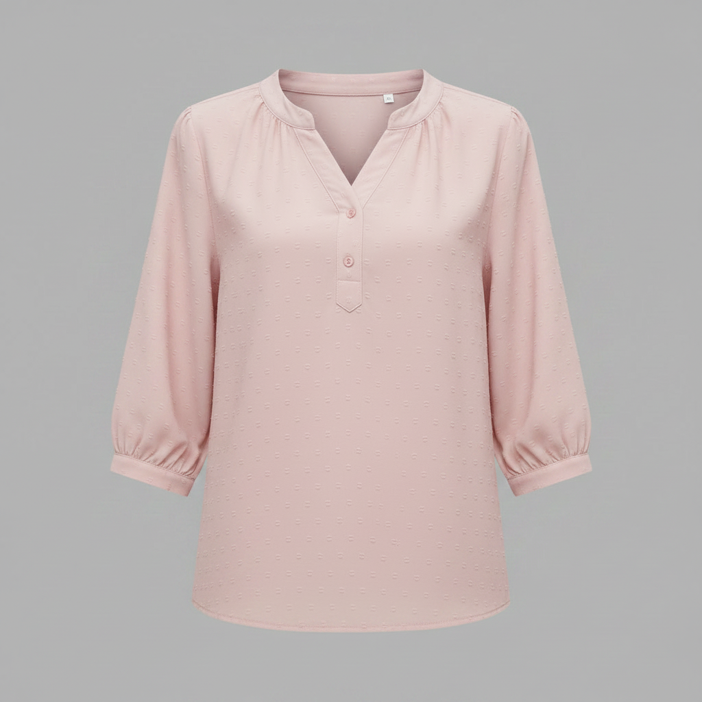 Silky Patchwork Women's Blouse | Versatile Summer Top