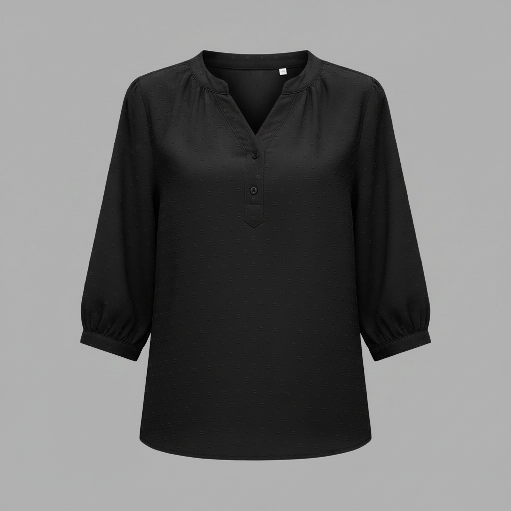 Silky Patchwork Women's Blouse | Versatile Summer Top