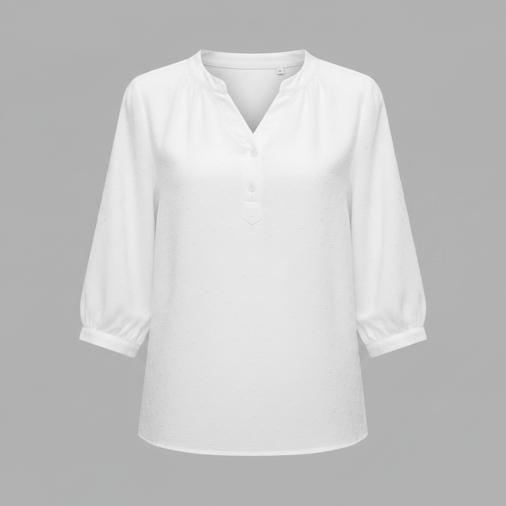 Silky Patchwork Women's Blouse | Versatile Summer Top