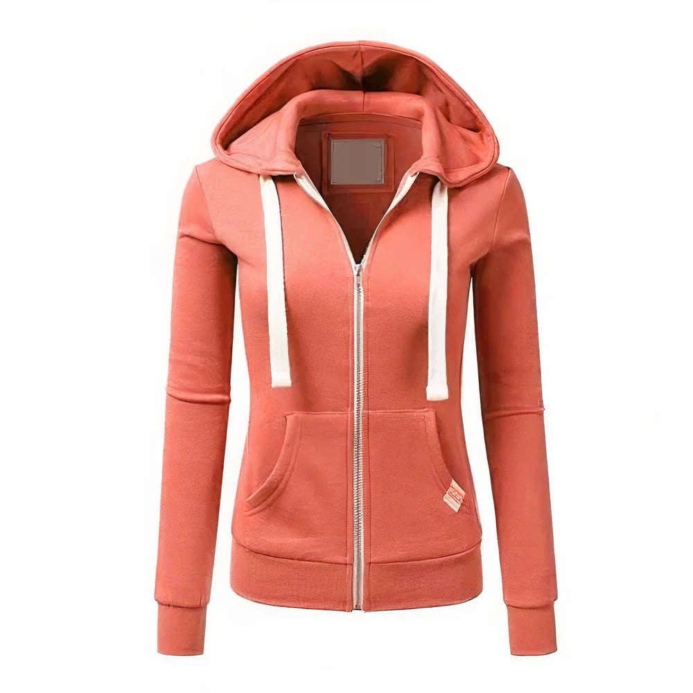 Slim Fit Hoodie with Zipper and Hood | Men's Casual Sweatshirt 2