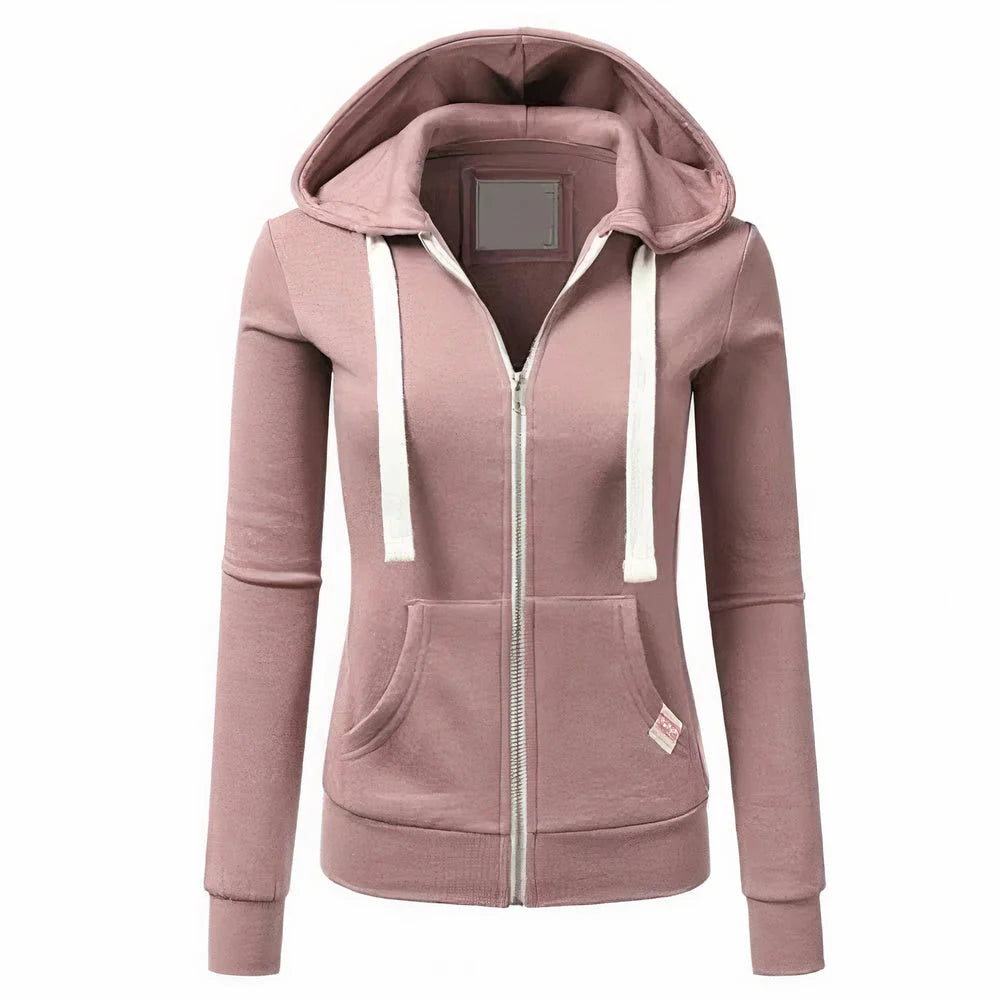 Slim Fit Hoodie with Zipper and Hood | Men's Casual Sweatshirt 3
